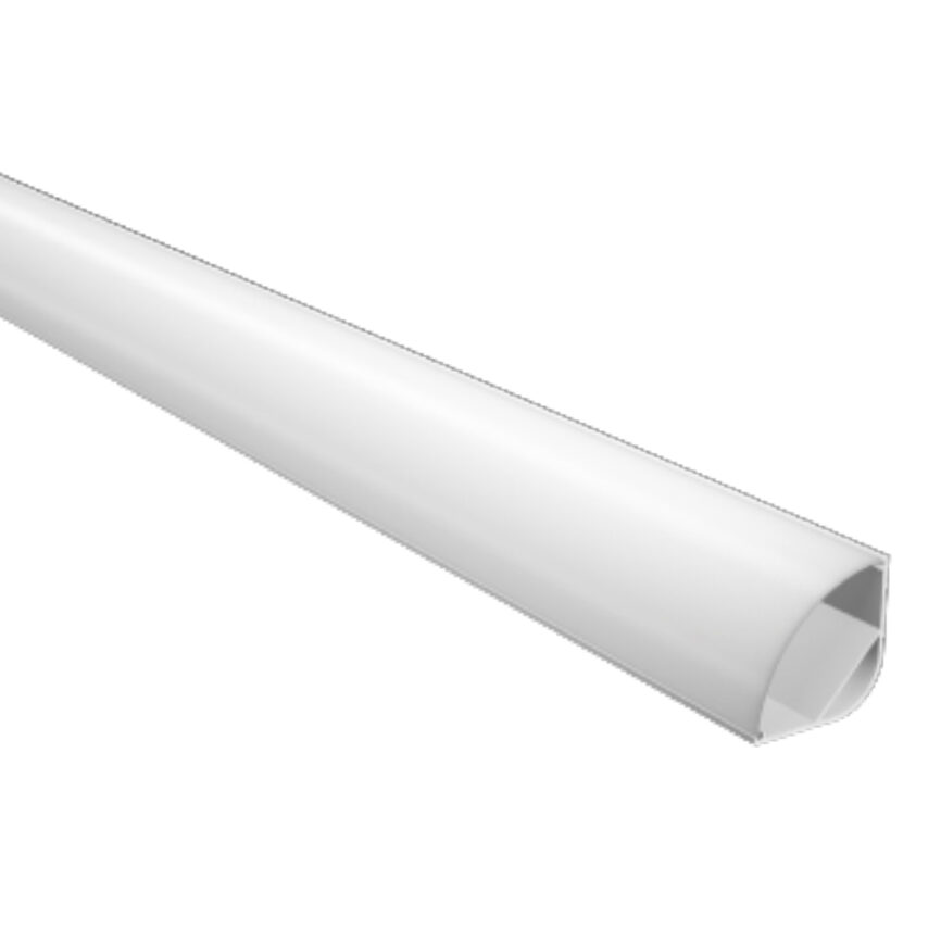 RLL 153-M3030 Ceiling Cornice Profile Light – a sleek 30mm x 30mm aluminium LED profile, designed for indirect ambient lighting in modern interiors.