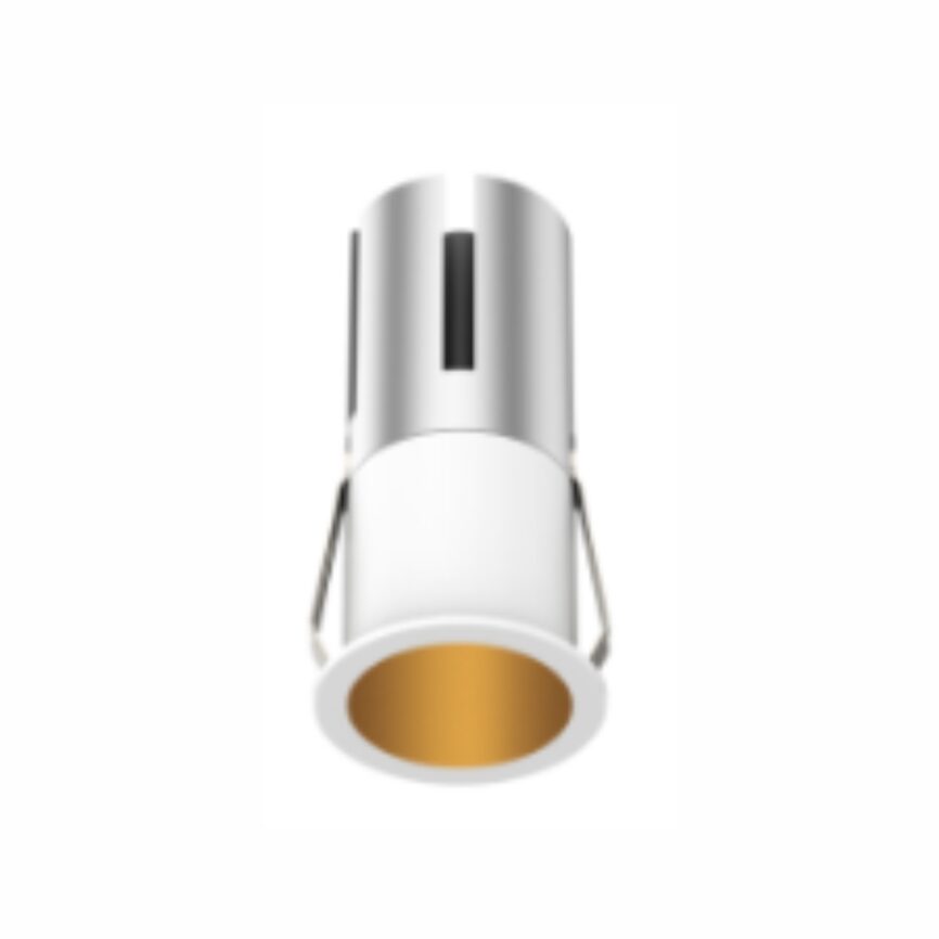 LED Fixed Recessed Spot Light FS1266-08 installed in a modern living room ceiling.