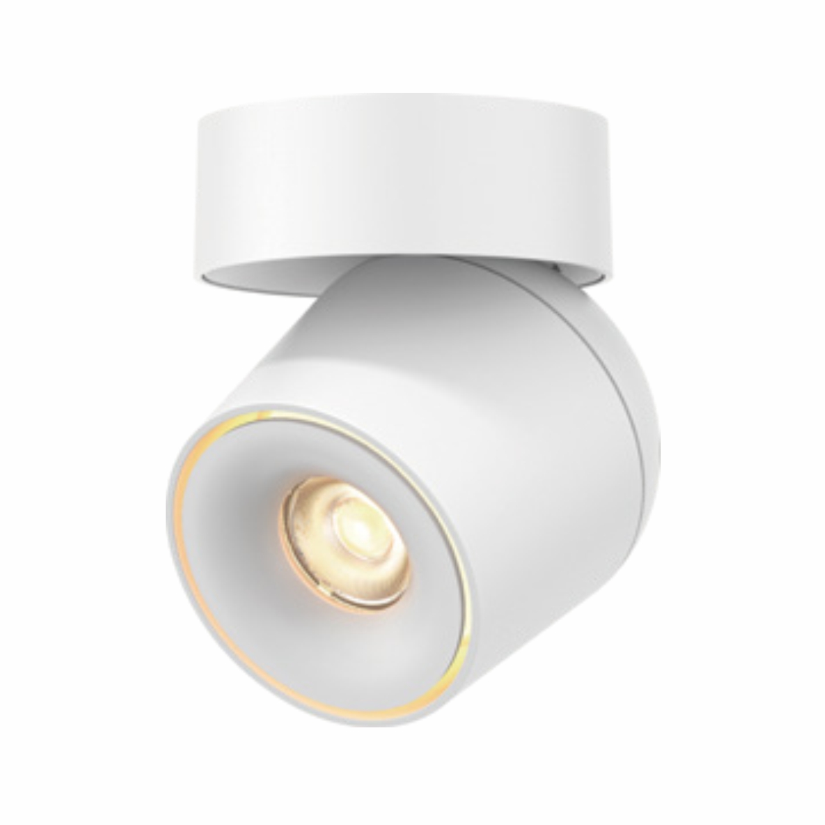 Close-up view of LED Recessed Adjustable Spotlight (Rotation 355°) with a modern design