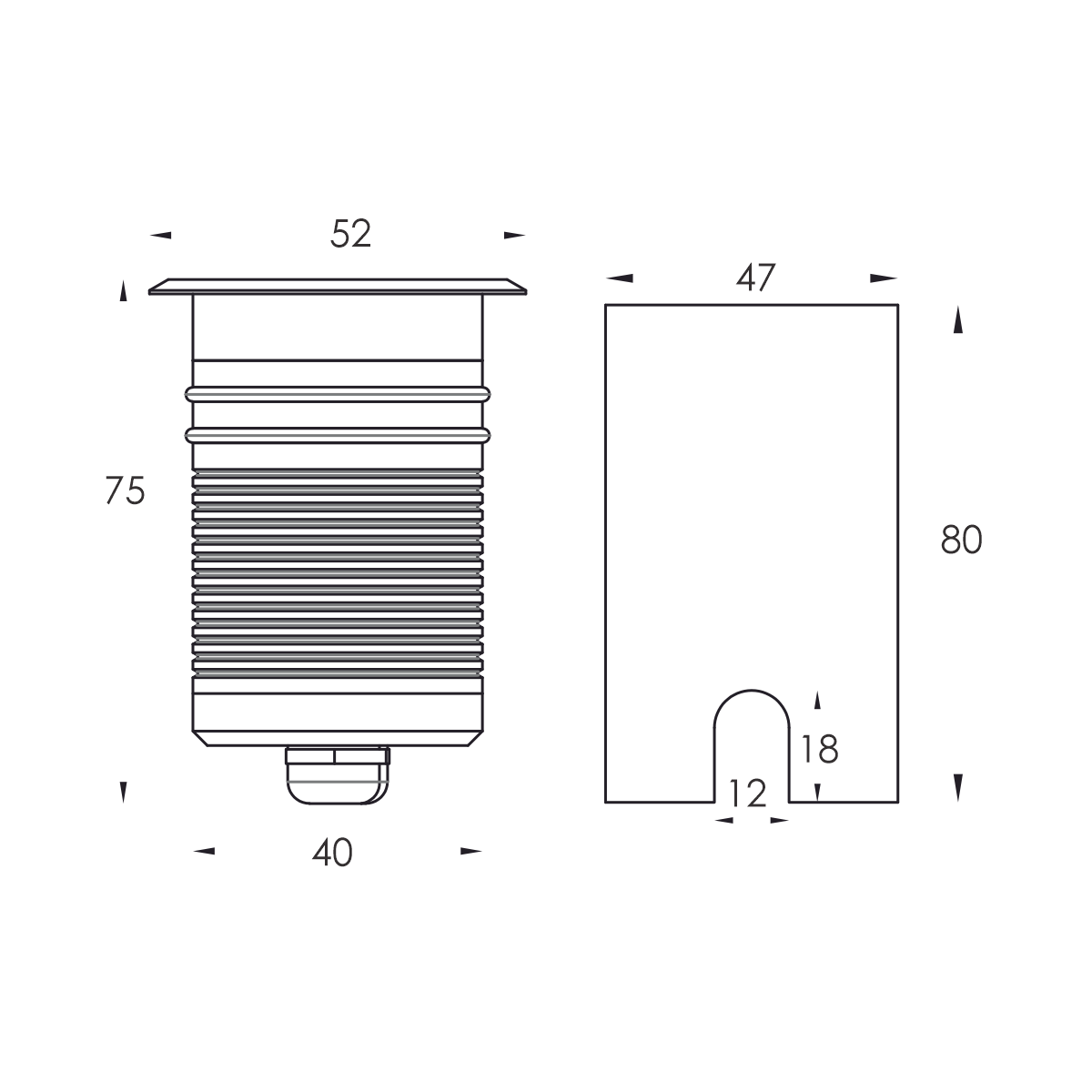 Inground Light: EST-UPL520102A - Image 3
