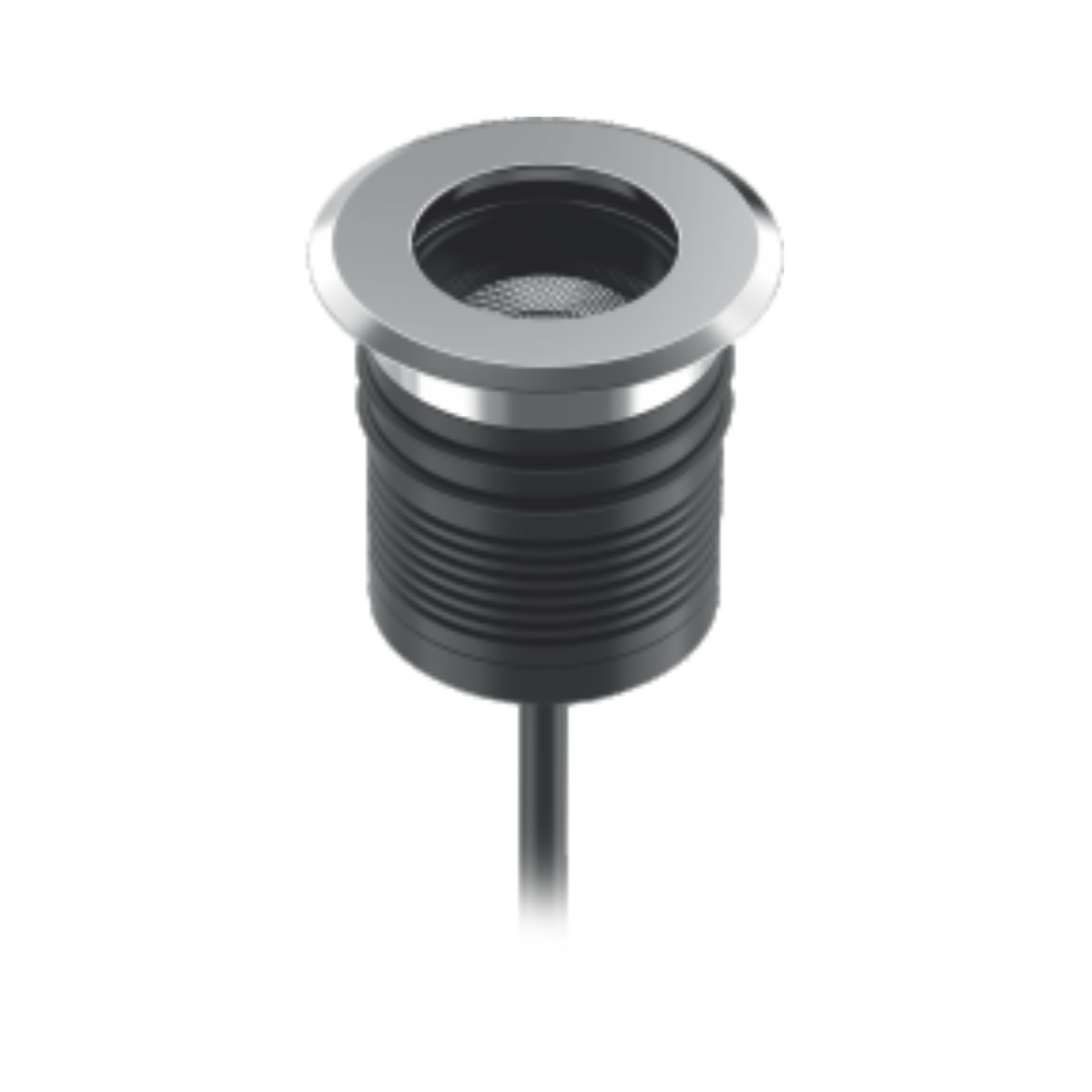 EST-UPL520102A LED inground light illuminating a garden pathway.