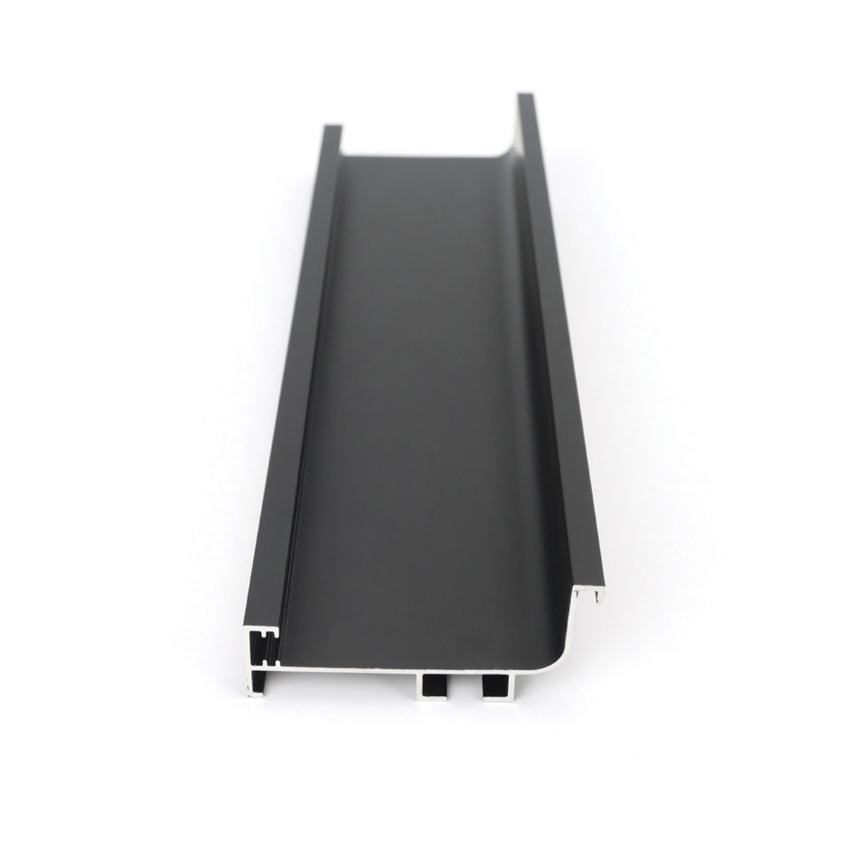 RLL-GOLA-L-J Gola J kitchen profile LED lighting installed in a contemporary kitchen.