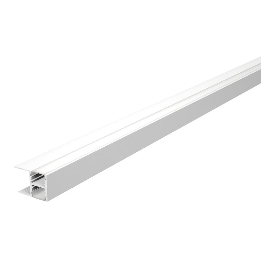 Modern LED profile light RLL 183-M3020 illuminating a cupboard interior.