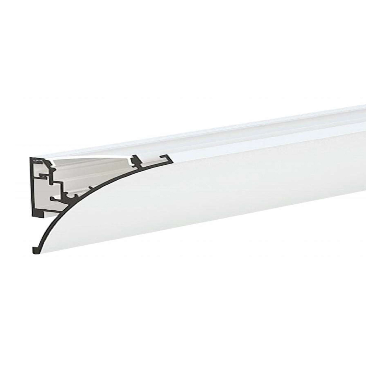 RLL-354-AP5136 Ceiling Cornice Profile Lighting – Modern Aluminium LED Profile for Architectural Cove Lightin