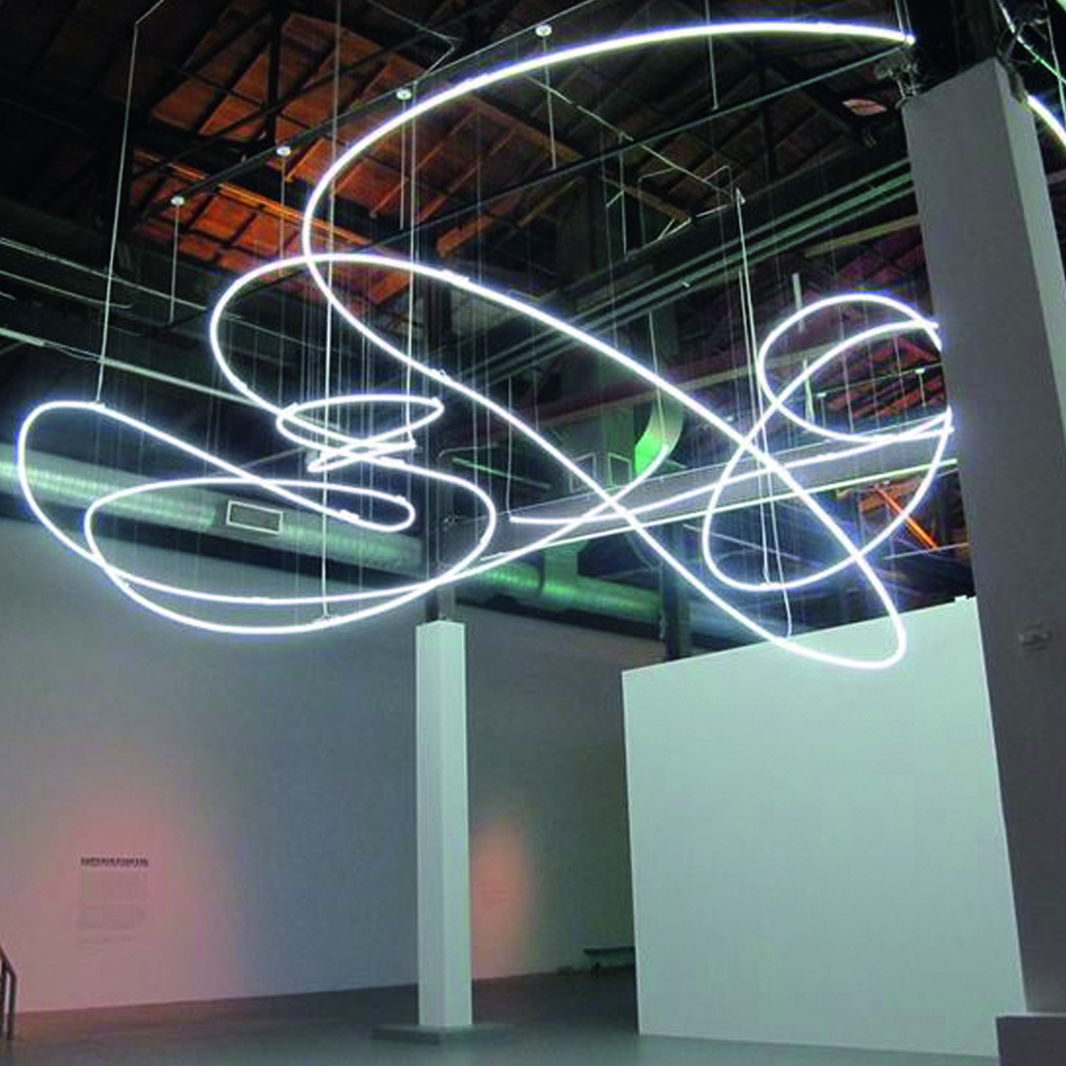 360-degree flexible LED neon flex lighting outlining a building.