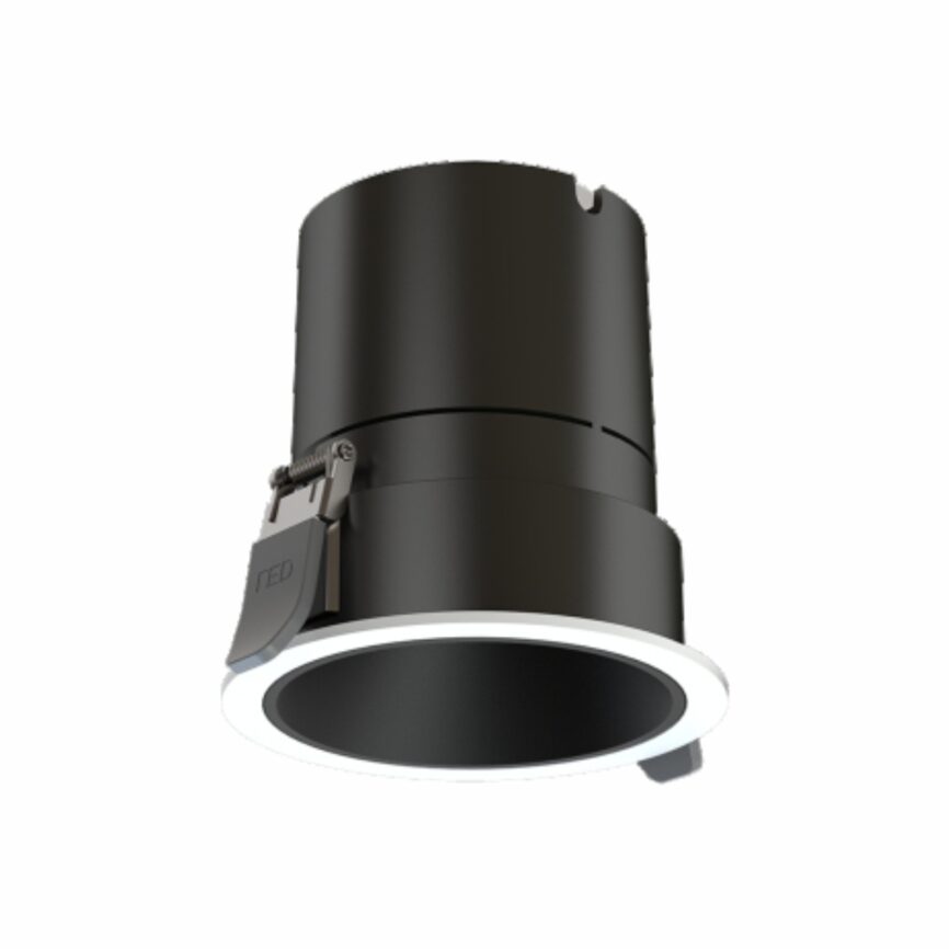 Indoor Down Light: EST-2.5EB-10 installed in a modern ceiling