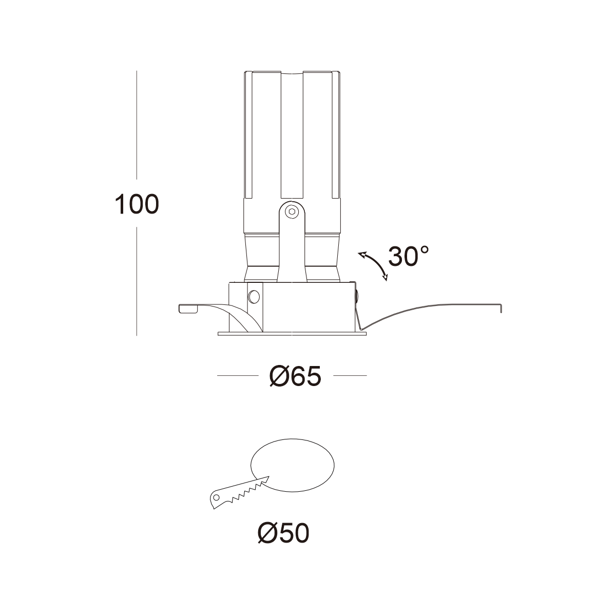 Adjustable Spot Light: FS1091A-10 - Image 3