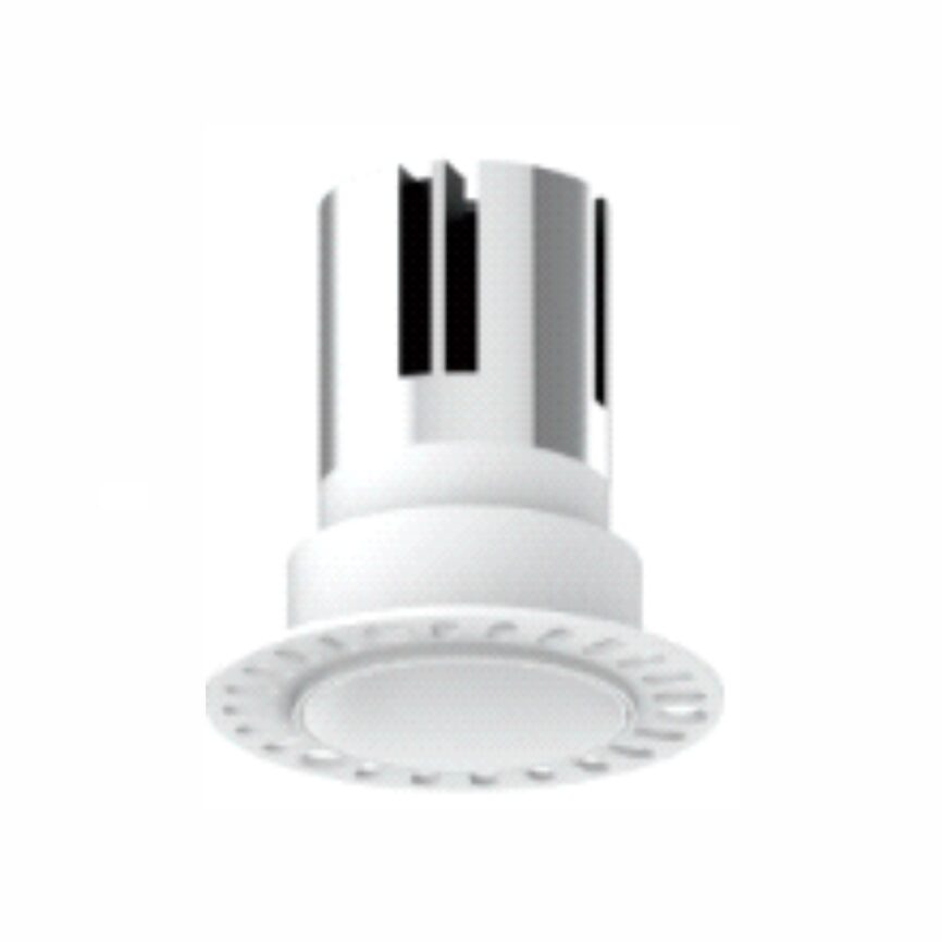 Indoor Fixed Spot Light: FS1267A-10 installed in ceiling