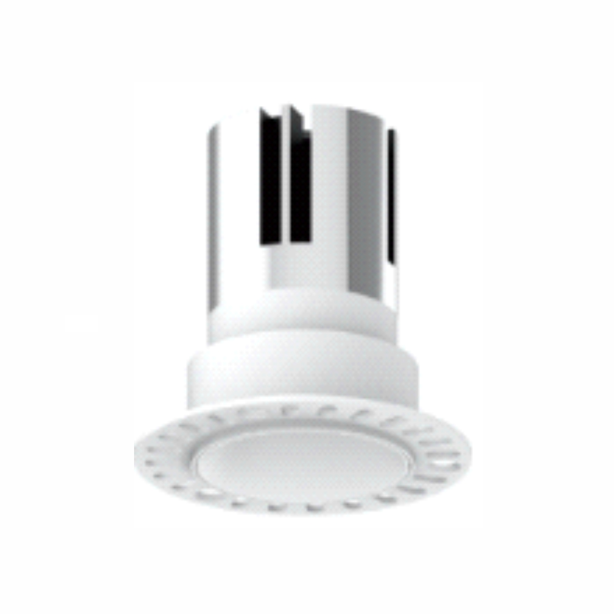 Indoor Fixed Spot Light: FS1267A-10 installed in ceiling