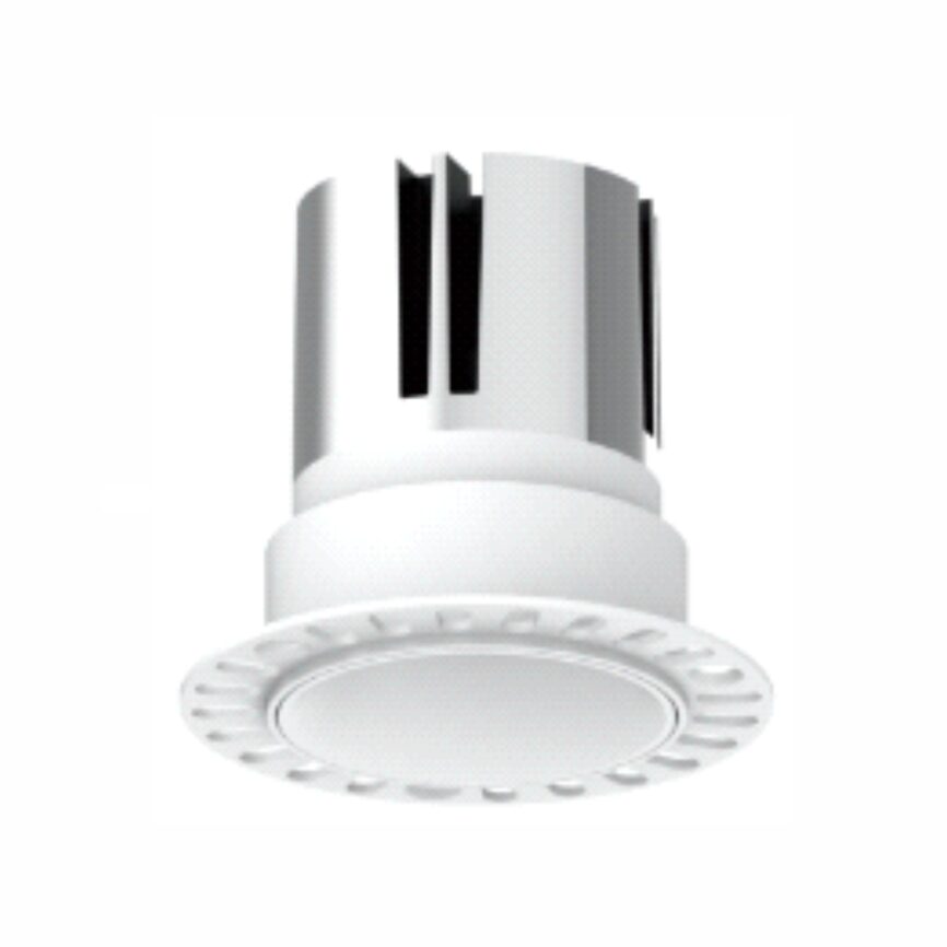 Indoor Fixed Spot Light: FS1268A-12 recessed in ceiling, spotlighting artwork