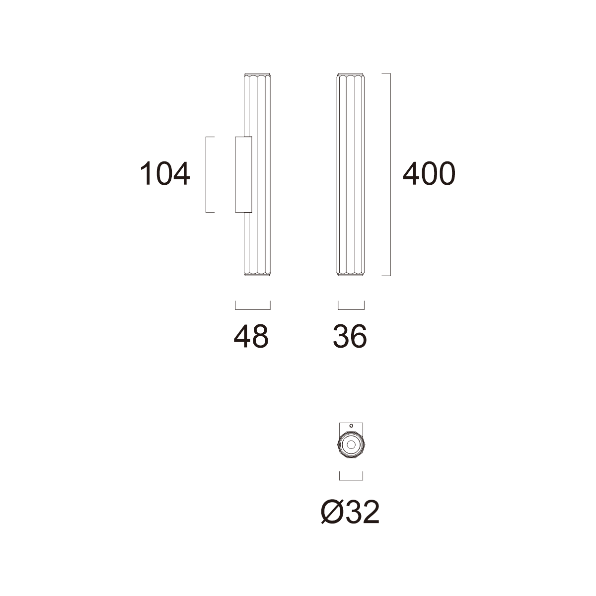 Up & Down Wall Light: FS1275-12 - Image 3