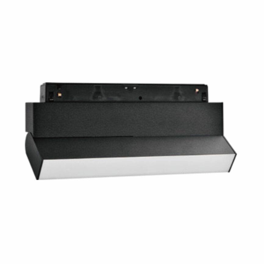 Indoor Magnetic Track Light: FS40005-2 , ultra‑slim aluminum LED fixture on 48 V track