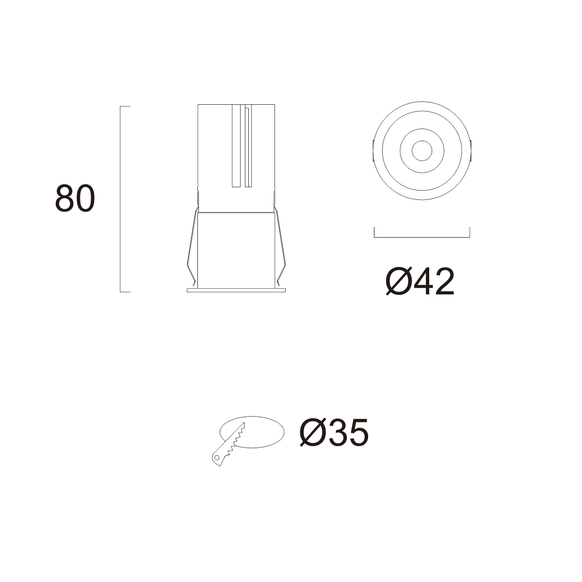 Fixed Spot Light: FS1266A-08 - Image 3