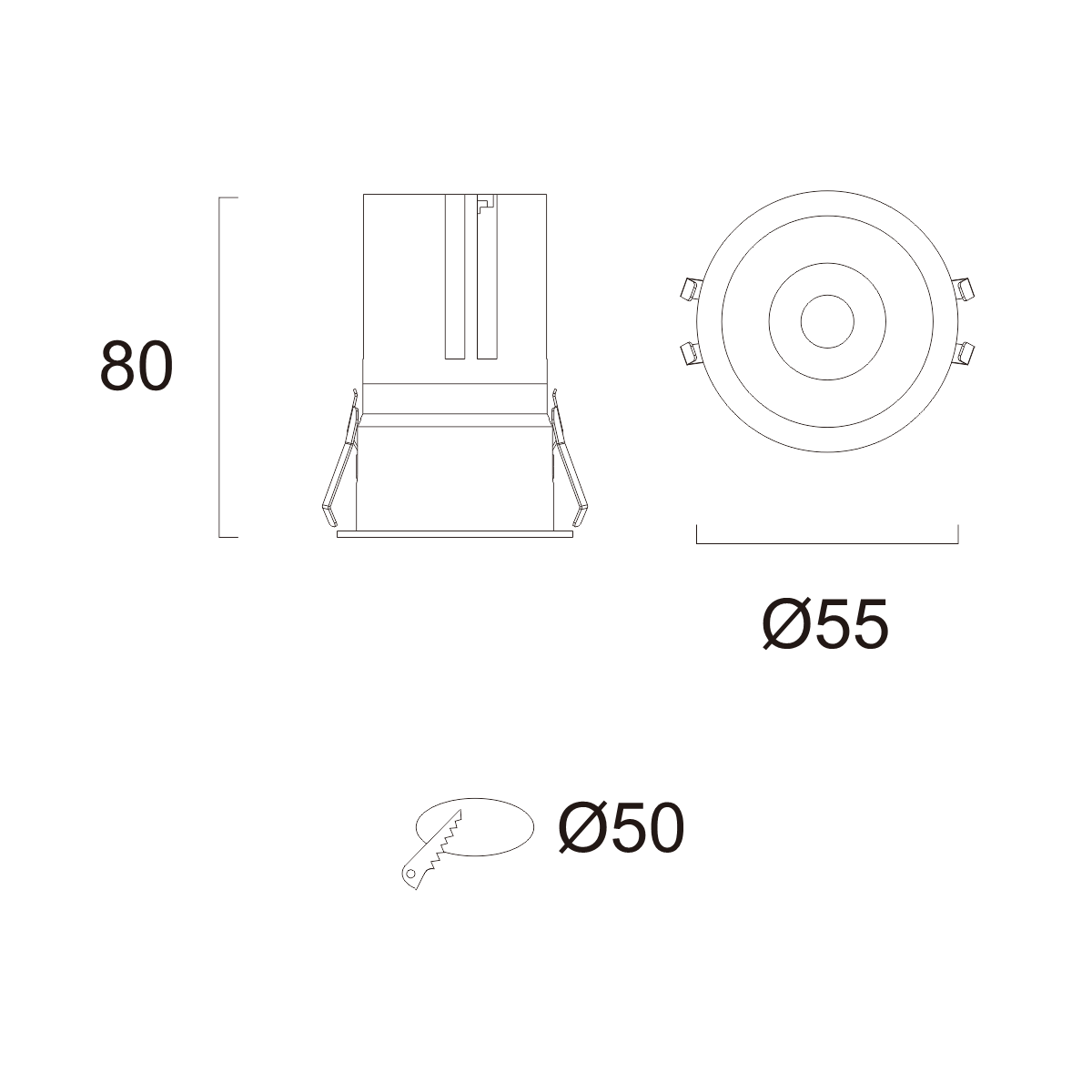 Fixed Spot Light: FS1267A-10 - Image 3