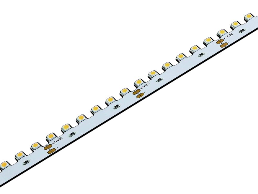 EST‑FS3528C 3‑D bendable LED strip on curved ceiling feature