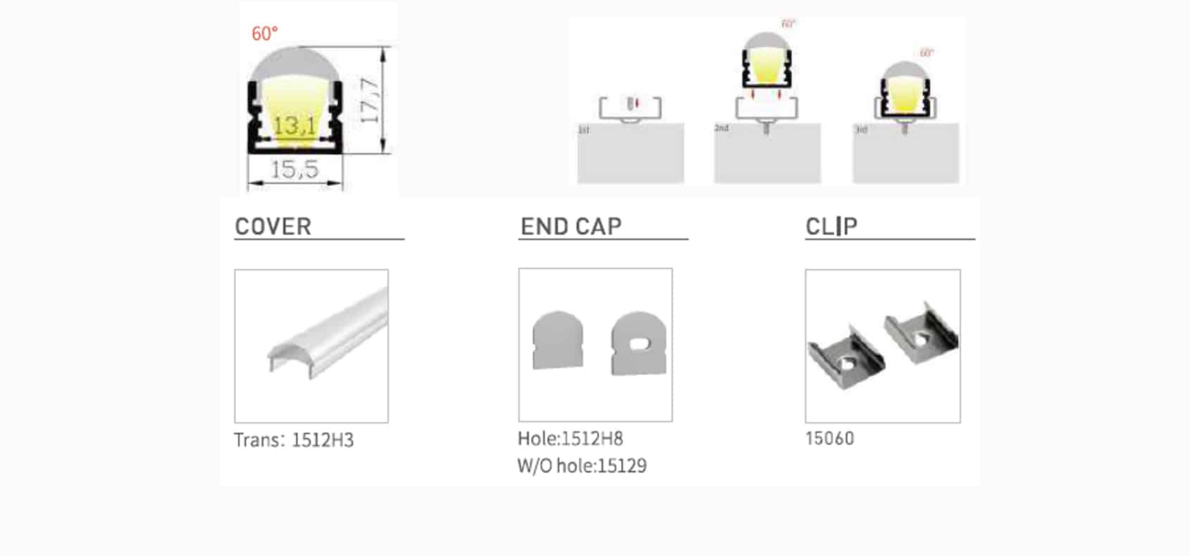 Lensed Profile: RHEALP1512H - Image 2