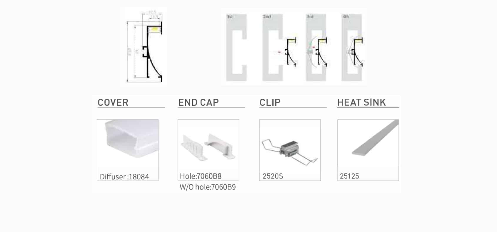 Skirting Profile: RHEALW7060B - Image 2