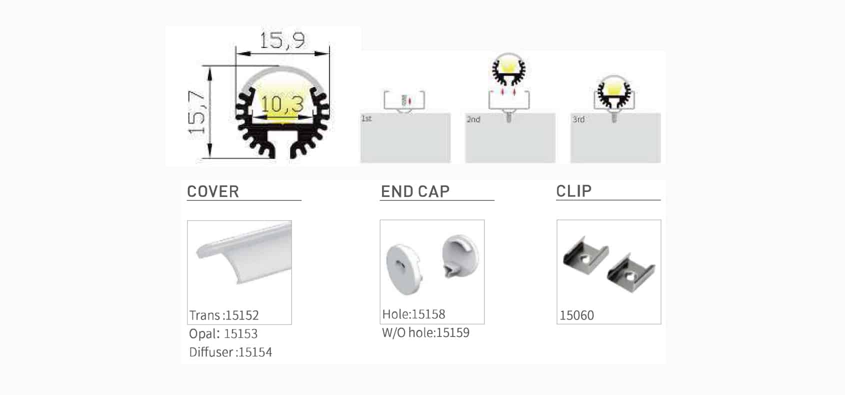 Tubular Profile: RHEALP1515 - Image 2
