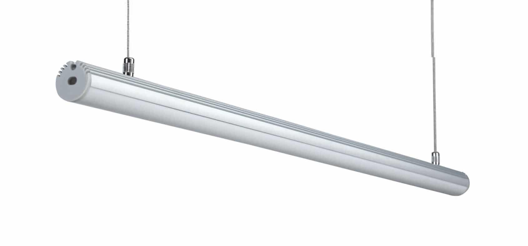 RHEALP008 tubular LED aluminium profile 20.8mm