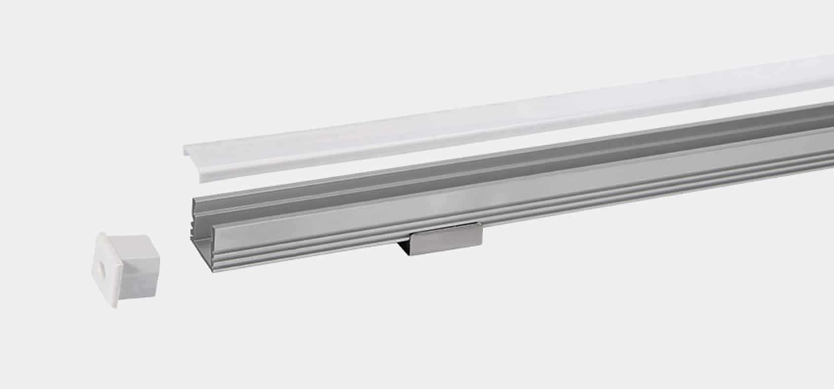 RHEALP1612-D LED profile light installed in ceiling cove.