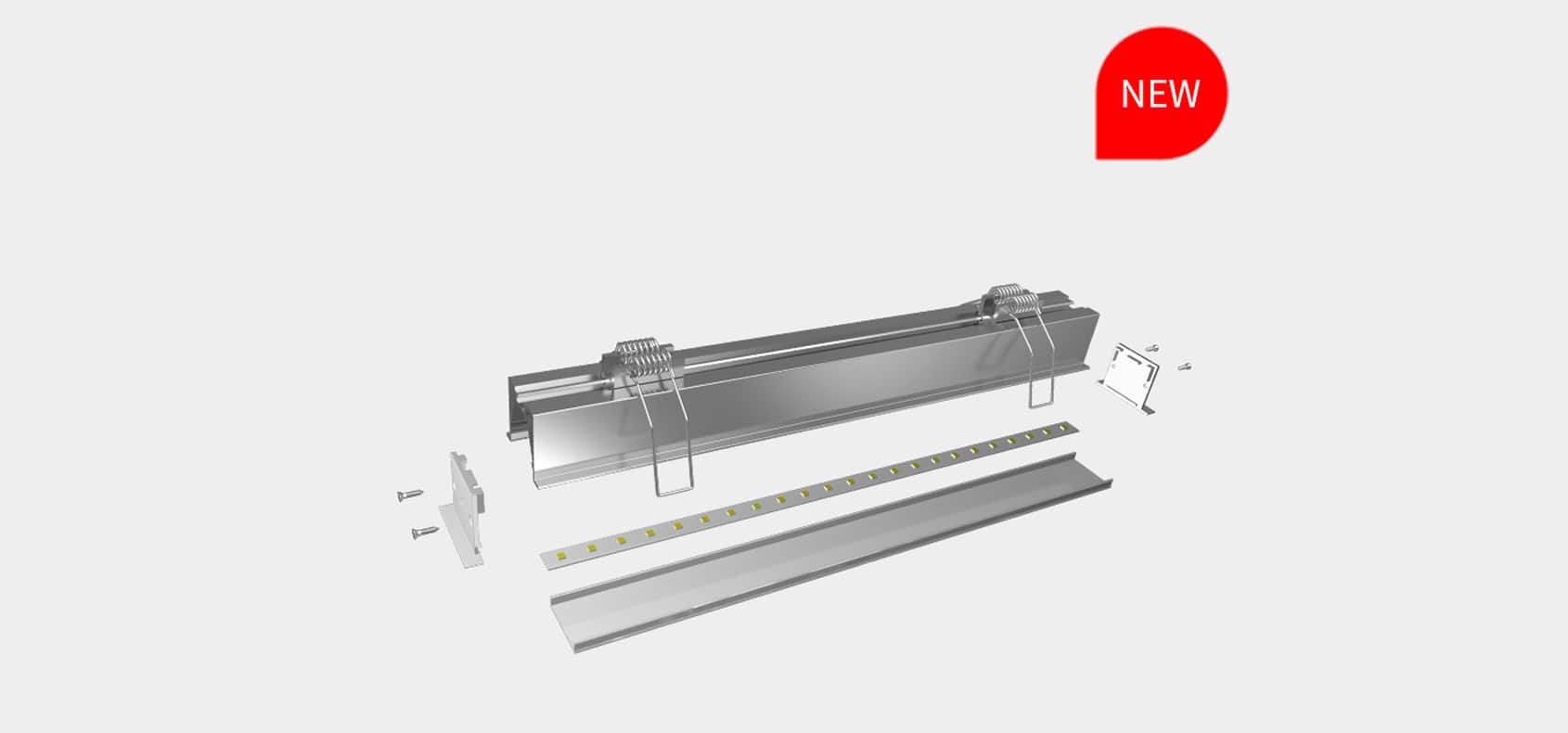 RHEALP4030 LED Linear Profile Light for Modern Interiors.