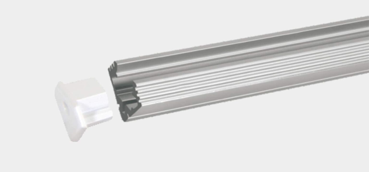 RHEALP1919 linear LED profile light installed in ceiling cove