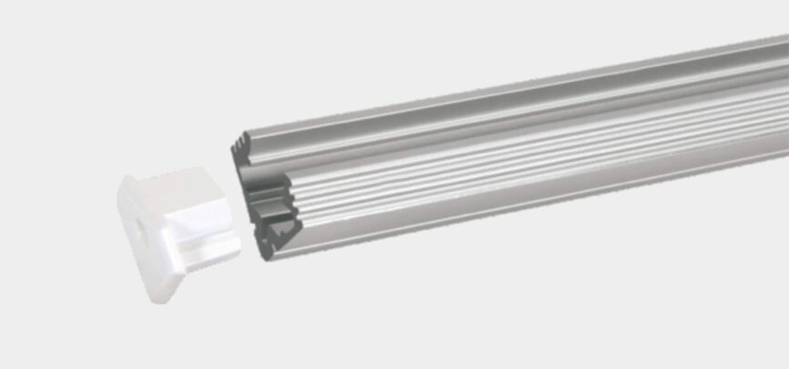 RHEALP1919 linear LED profile light installed in ceiling cove