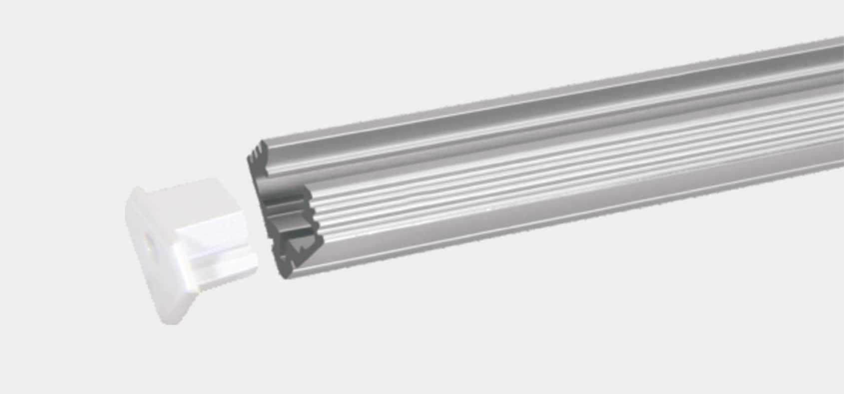 RHEALP1919 linear LED profile light installed in ceiling cove