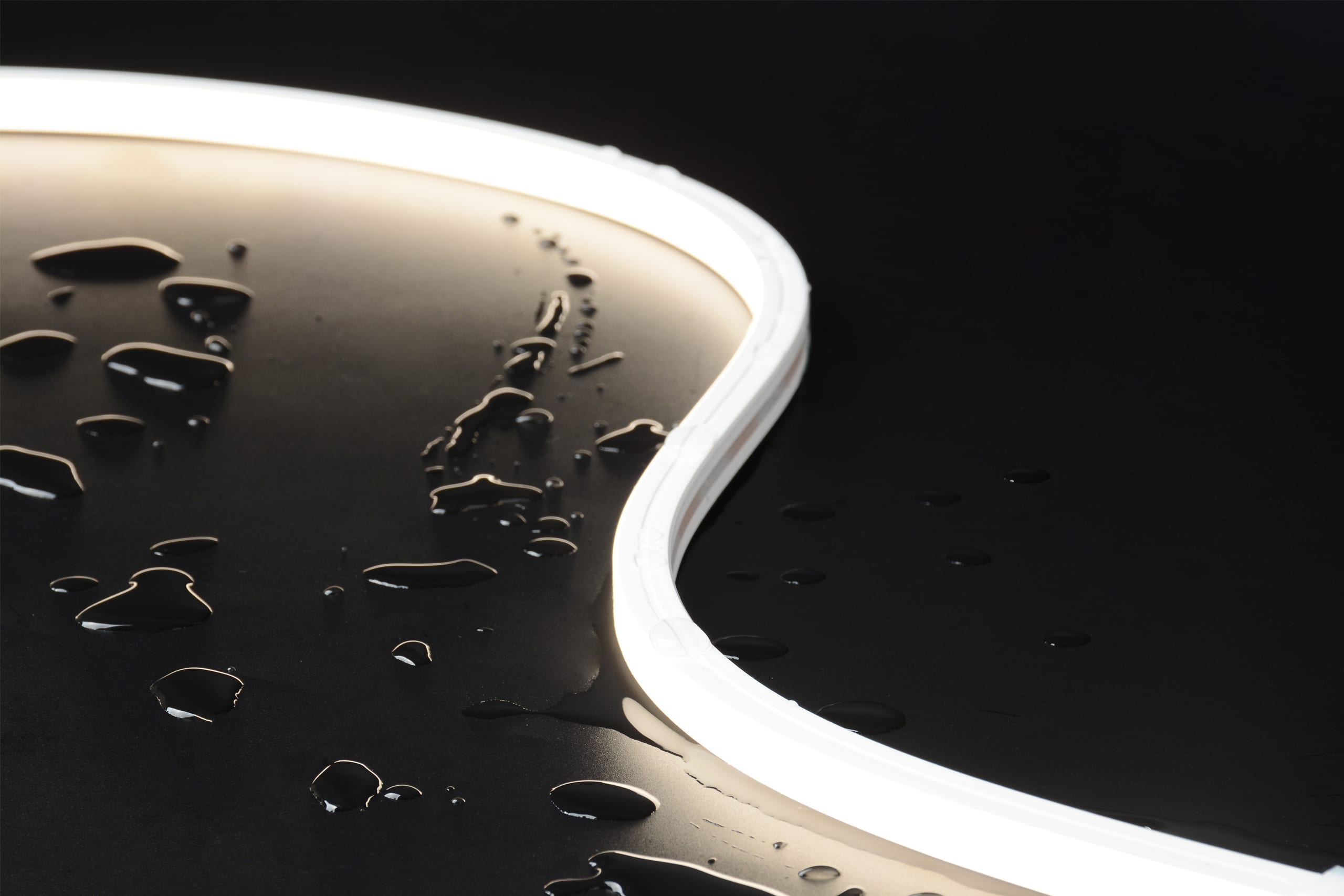 Neon Flex Top Bend Light RLLNFTB1212 installed cove lighting