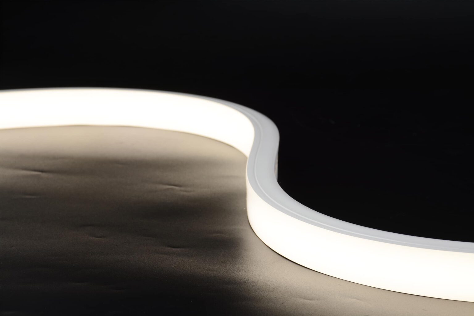 Neon Flex Top‑Bend LED Light RLLNFTB3020 installed in cove lighting