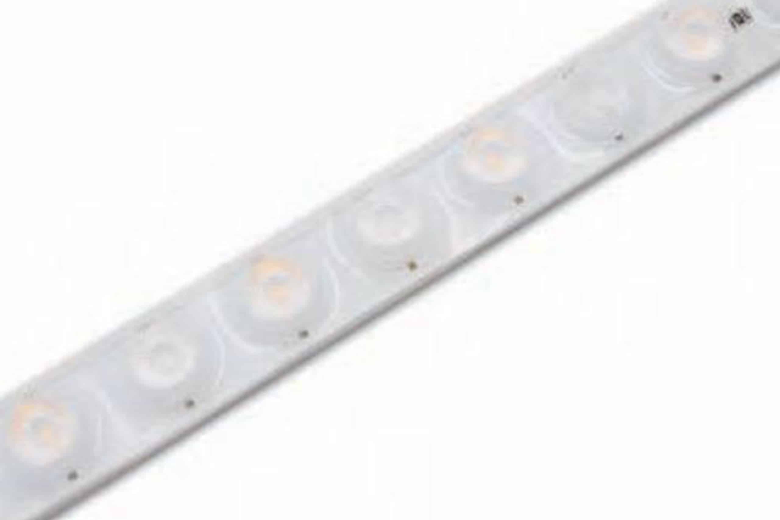 Flexi Wall Washer RLLFWTB2835WW+W‑42‑24 flexible LED strip light mounted on curved wall
