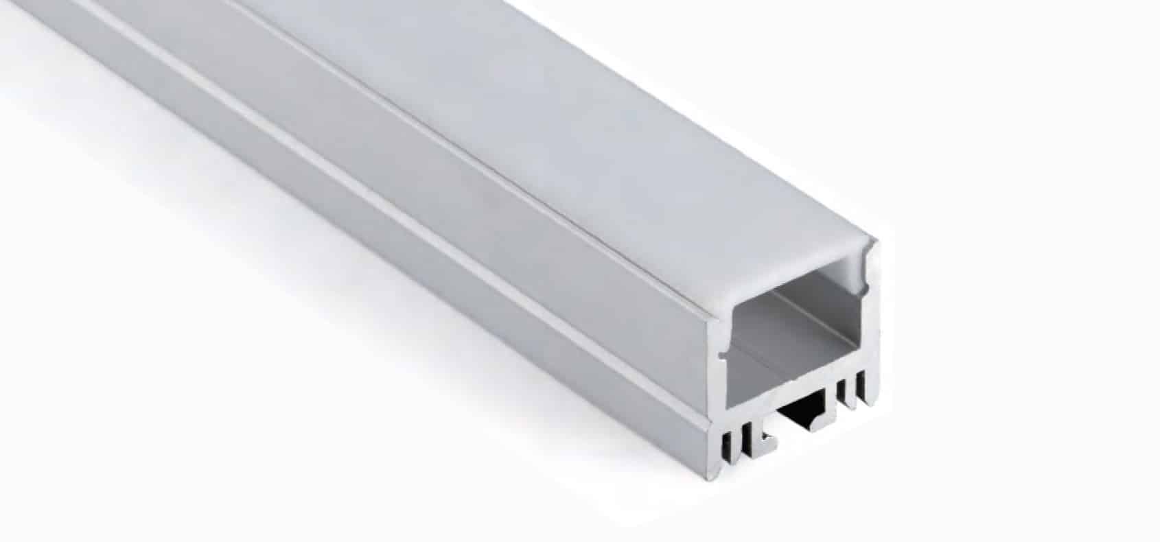 Profile Light RHEALP043 LED aluminium profile in installation.