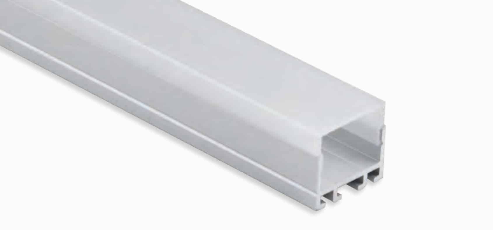 RHEALP109-D architectural LED profile light in ambient installation.