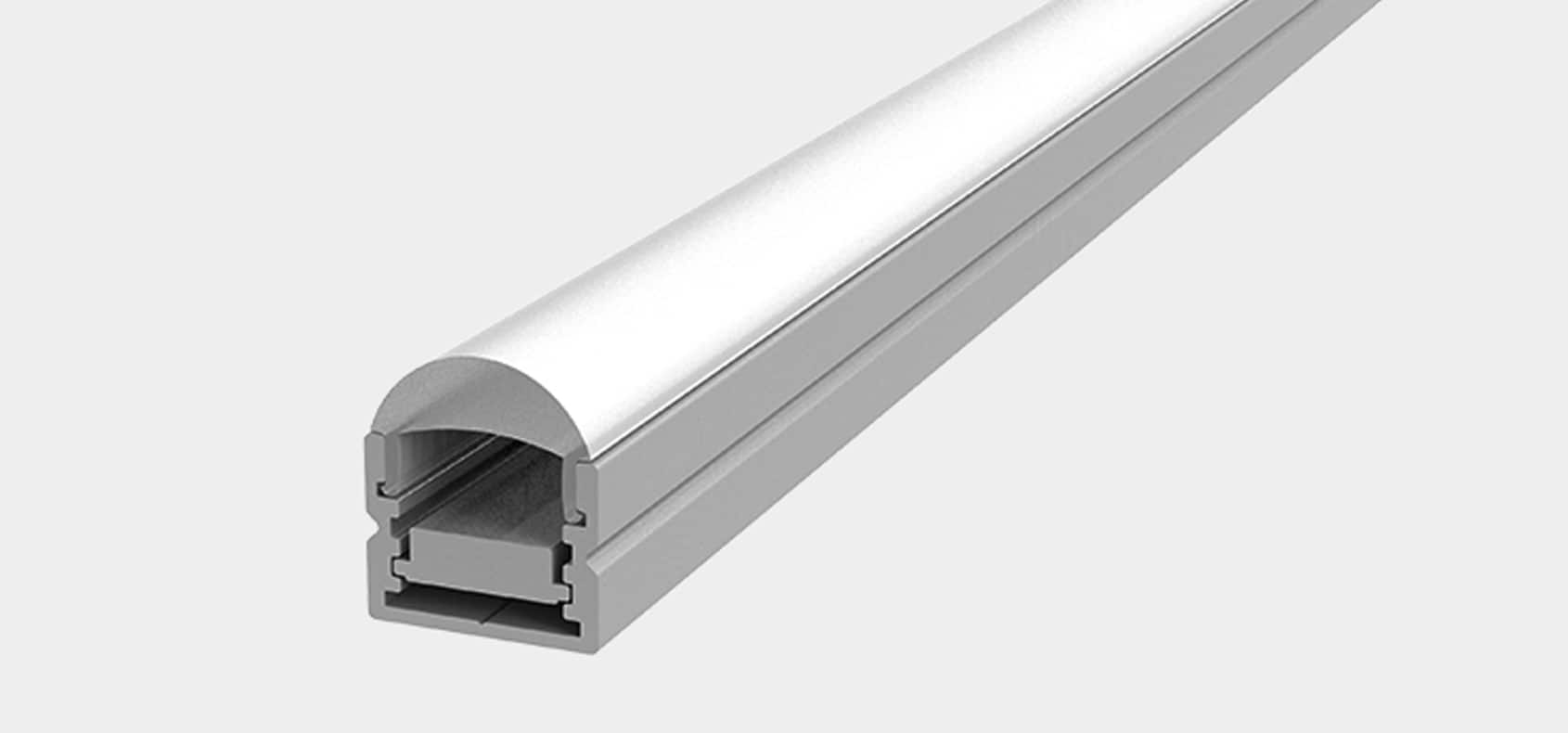 RHEALP1512-H slim aluminium LED profile light for architectural lighting.