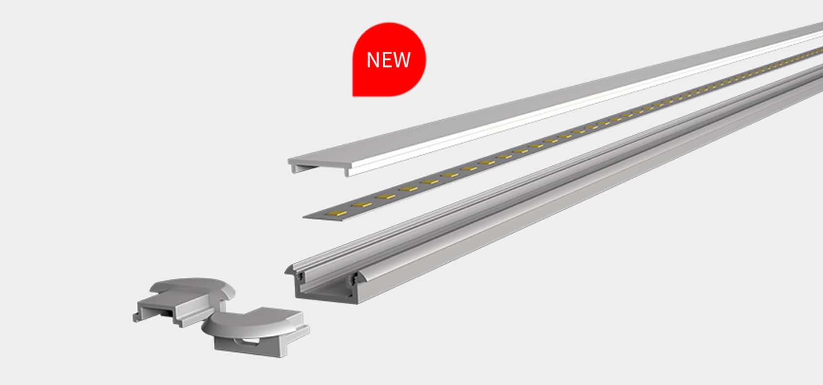 Profile Light RHEALP1607 in ceiling cove application.