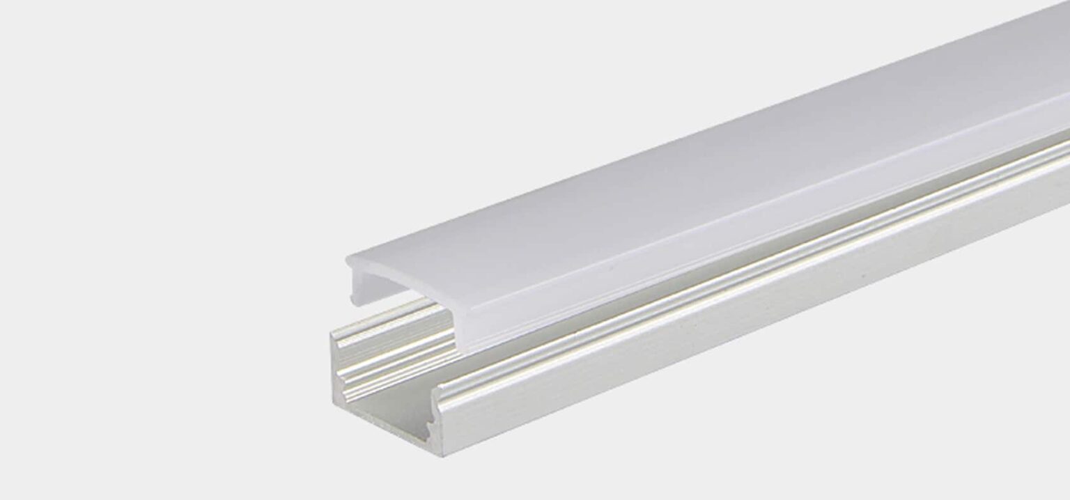 RHEALP1707-D LED linear profile installed in a ceiling cove.