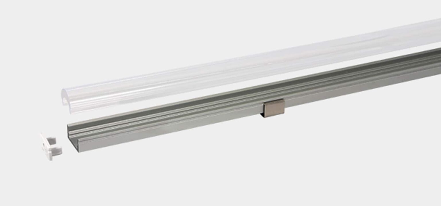 RHEALP1707-F slim LED profile light for architectural interiors.