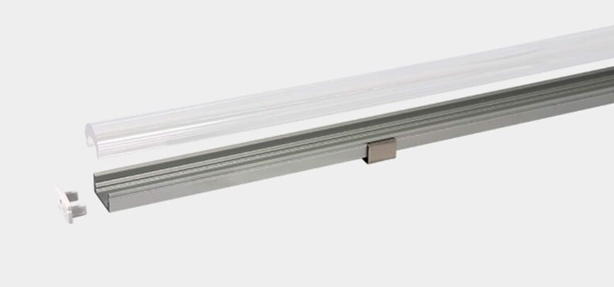 RHEALP1707-F slim LED profile light for architectural interiors.
