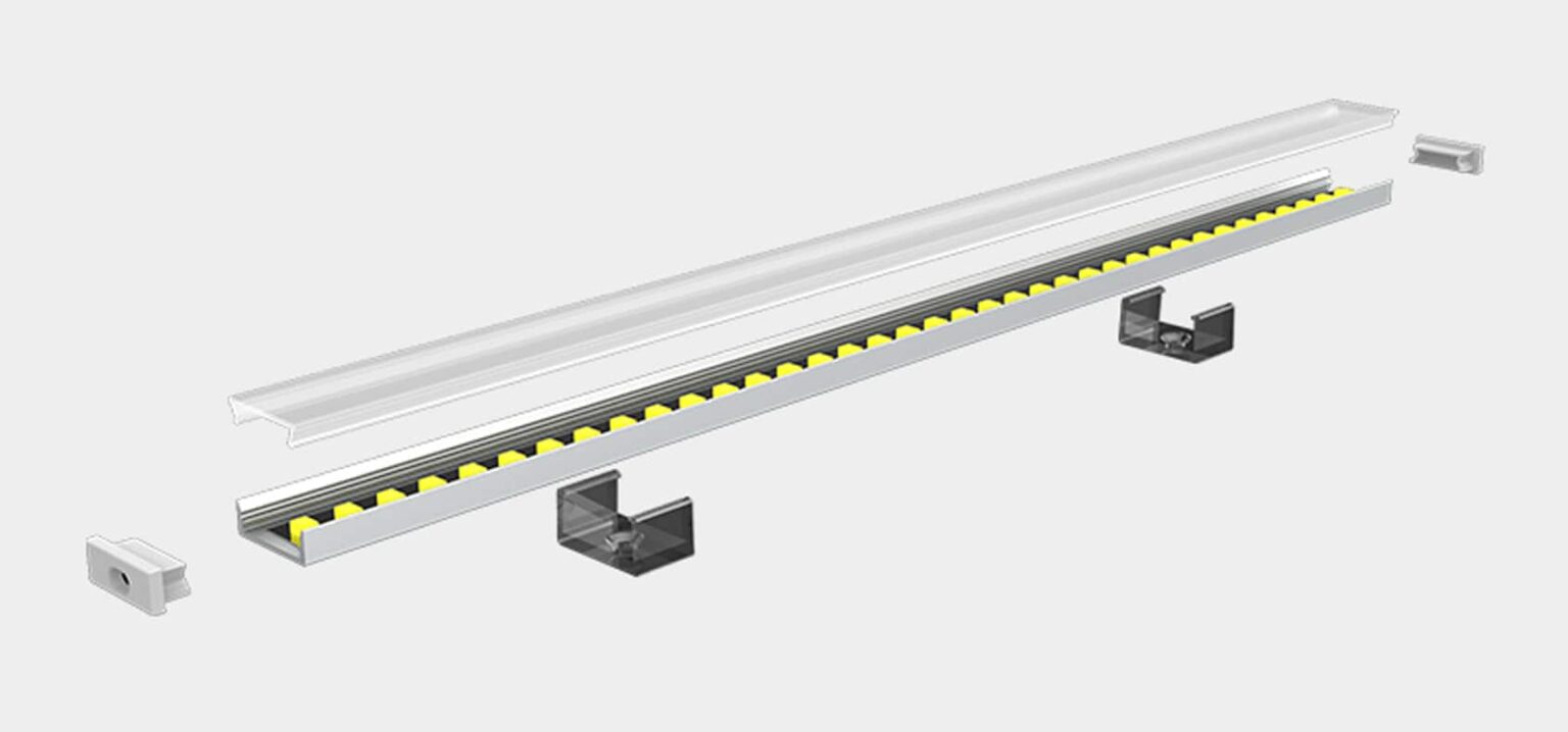 RHEALP1707K profile light in interior cove lighting.