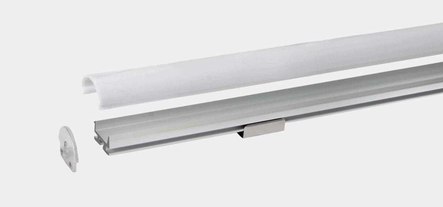 RHEALP1815 LED aluminium profile light installed in interior.