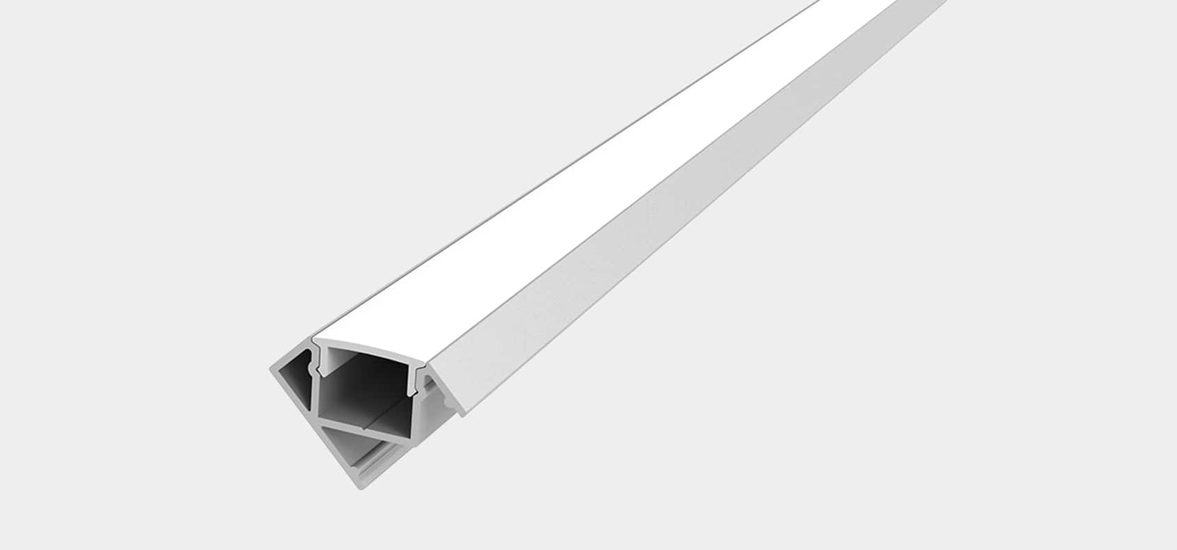 RHEALP1919-K aluminium LED profile installed in ceiling cove lighting