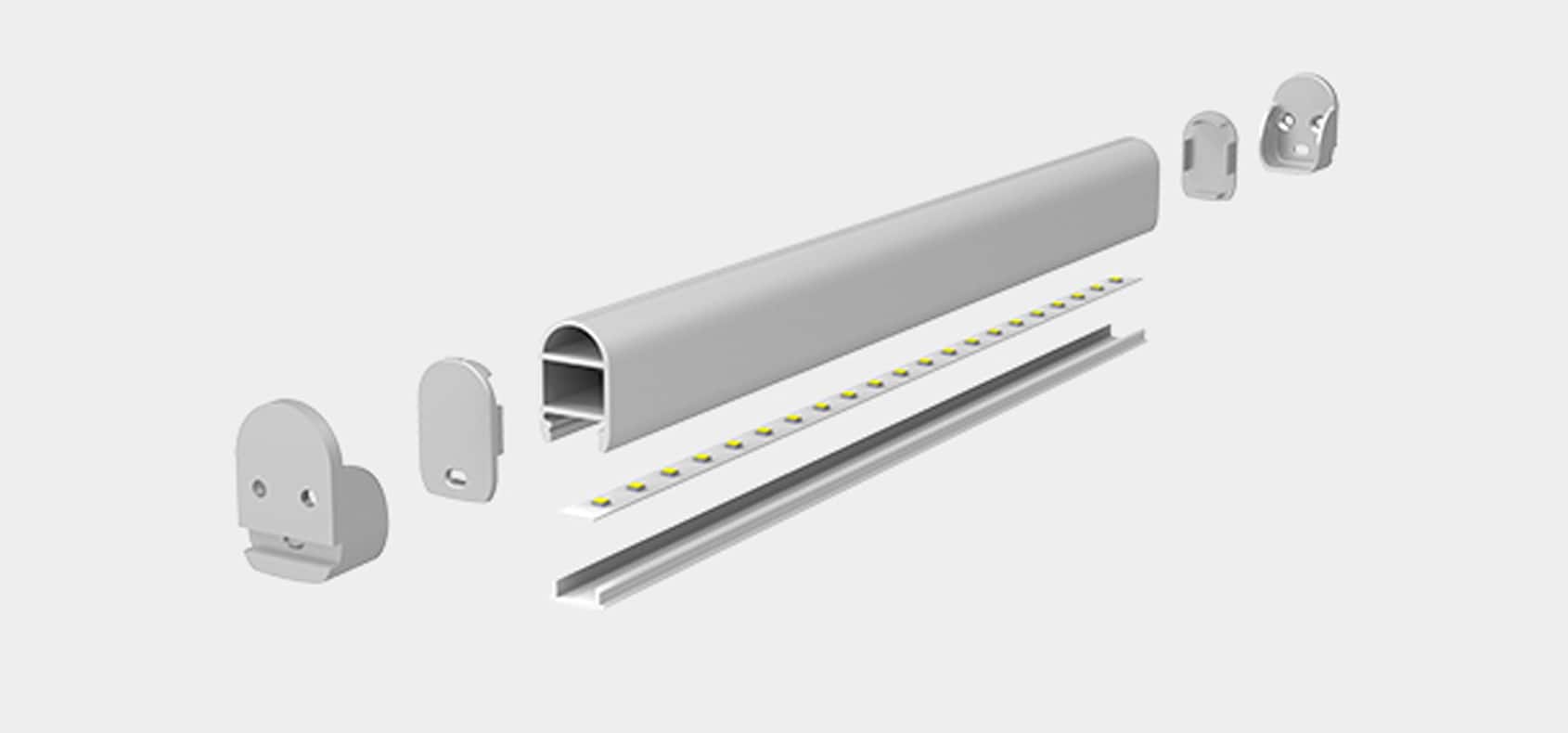 Wardrobe Hanging Profile Lighting- RHEALP1930