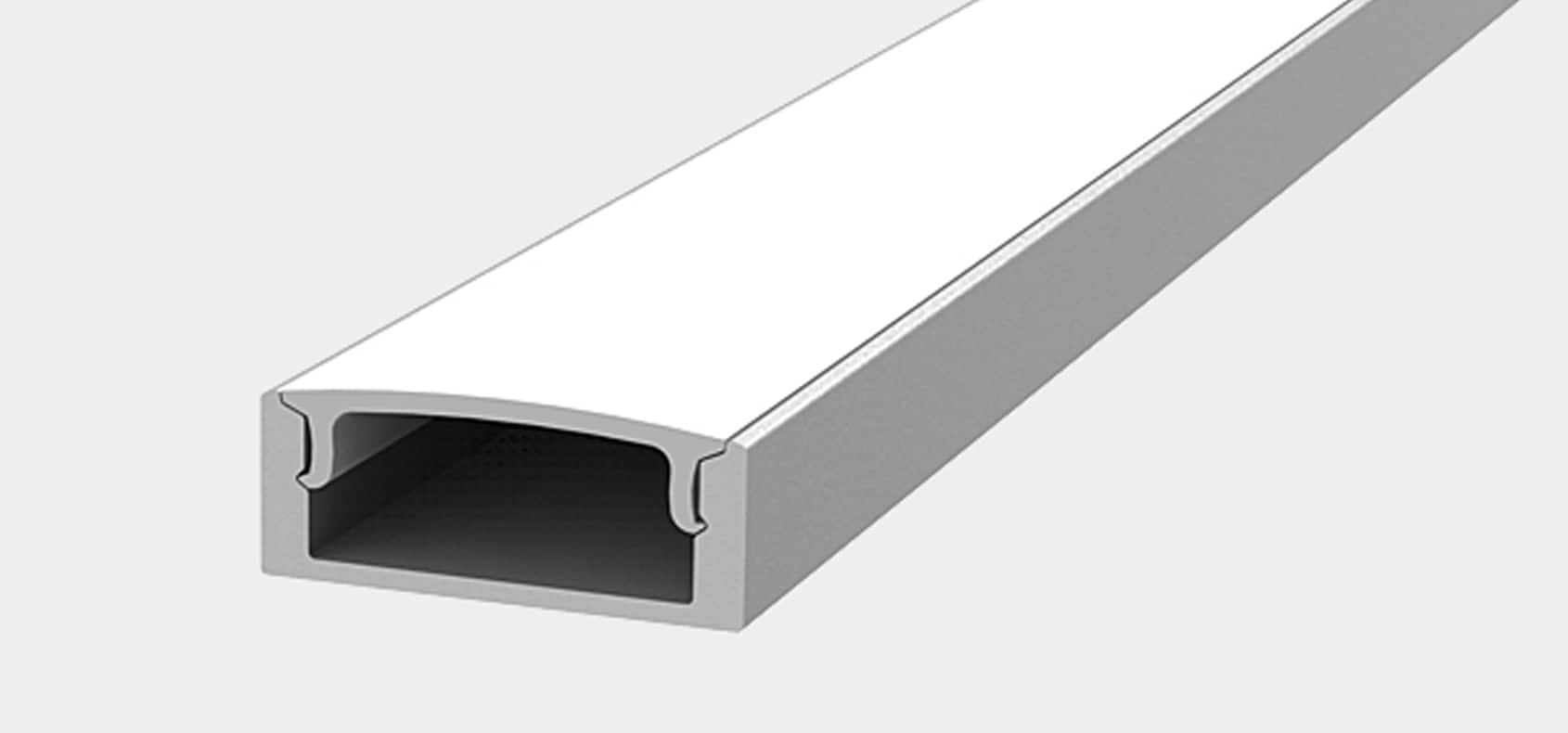 RHEALP2208 aluminium LED profile for architectural linear lighting.