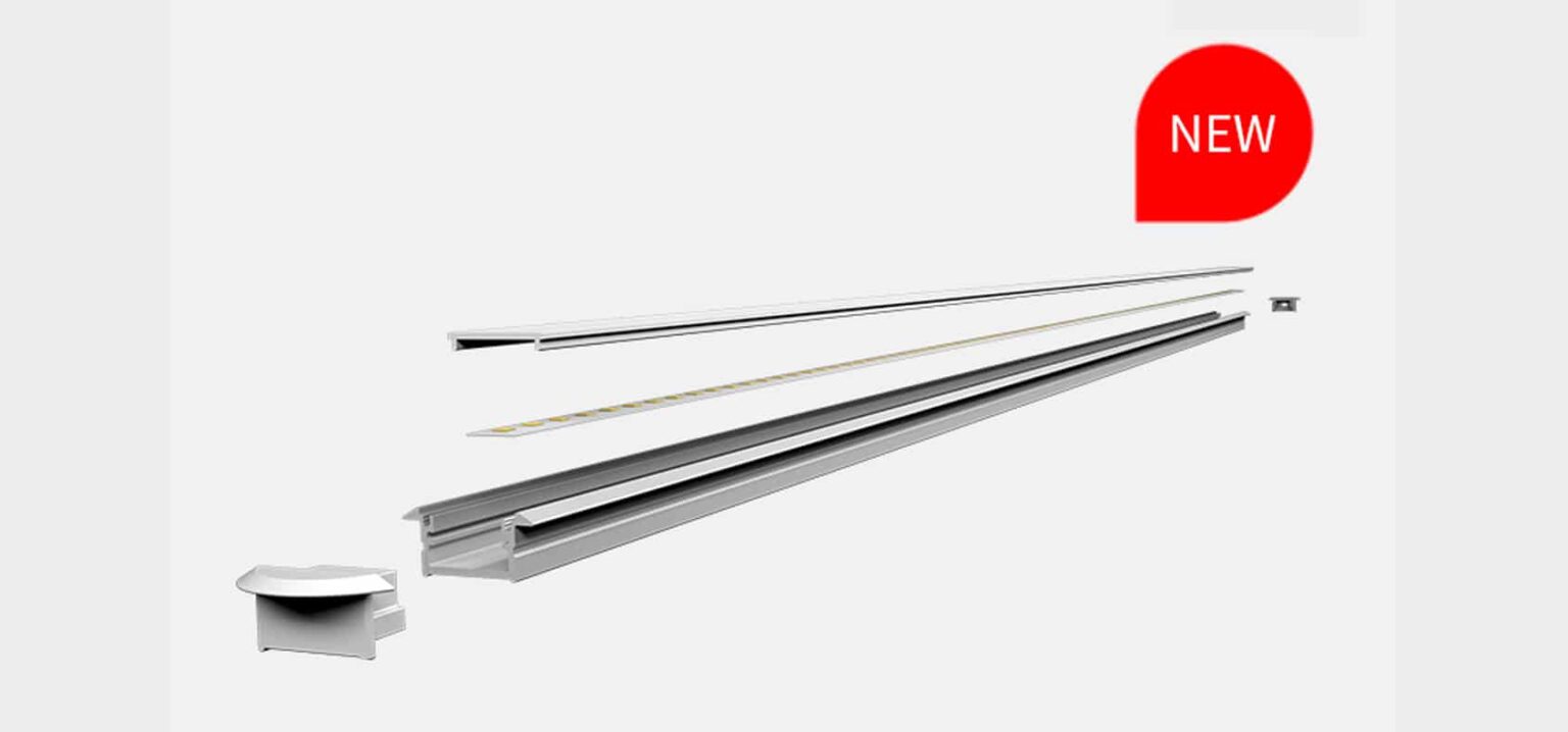 RHEALP2813 LED aluminium profile light – seamless linear lighting system by RHEA LED Linear.