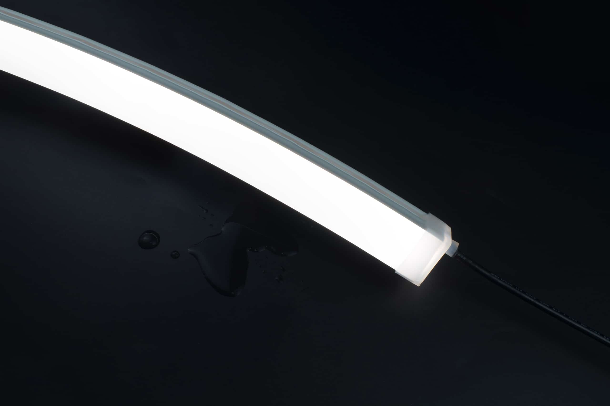 Neon Flex Side Bend RLLNFSB3032 LED neon flex mounted on curved architectural feature