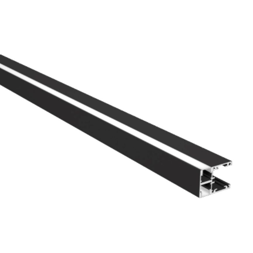 RLL-231-M3626 LED profile light integrated into a modern handrail.
