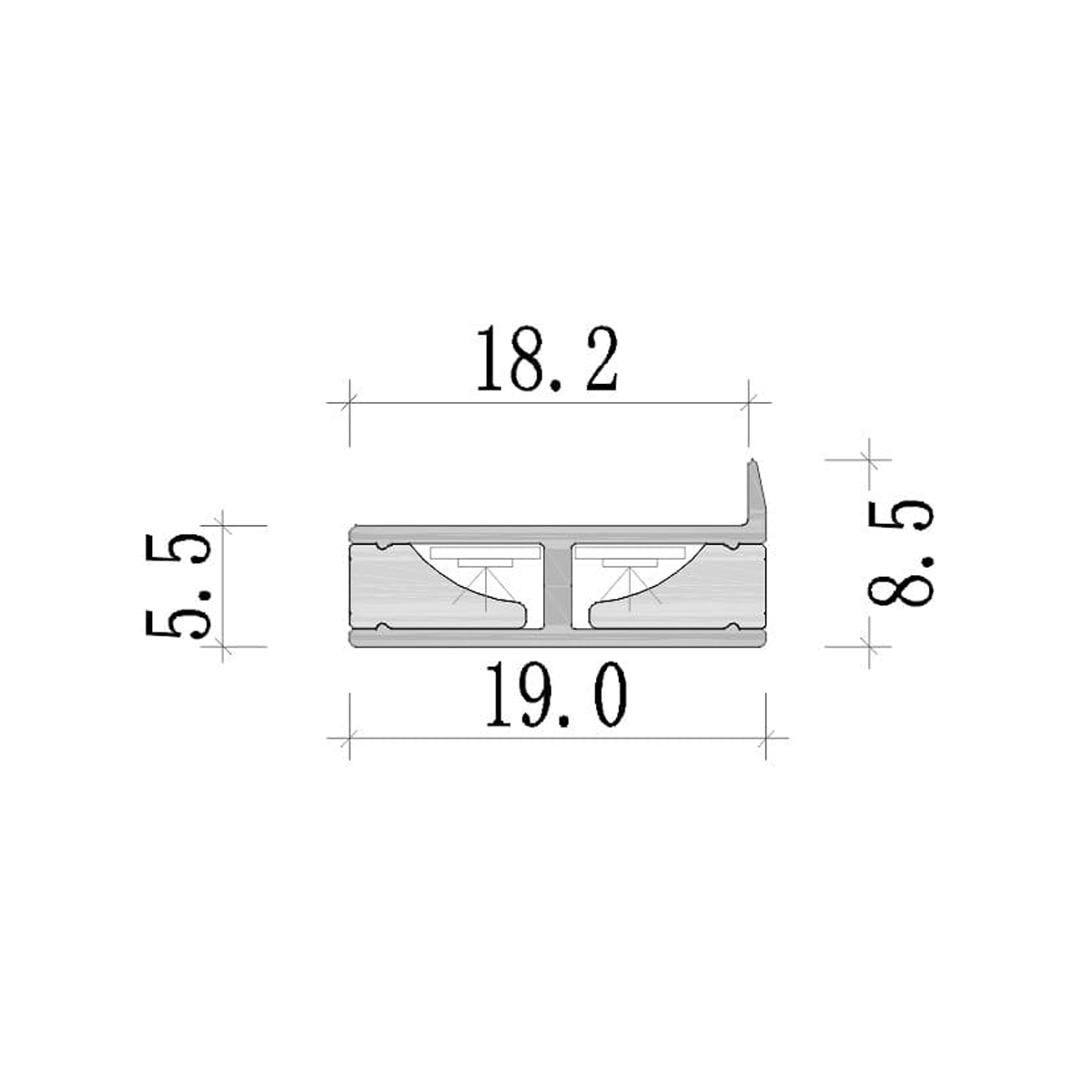 Sleek Furniture Profile Lighting   RLL 560-Y1909 - Image 3