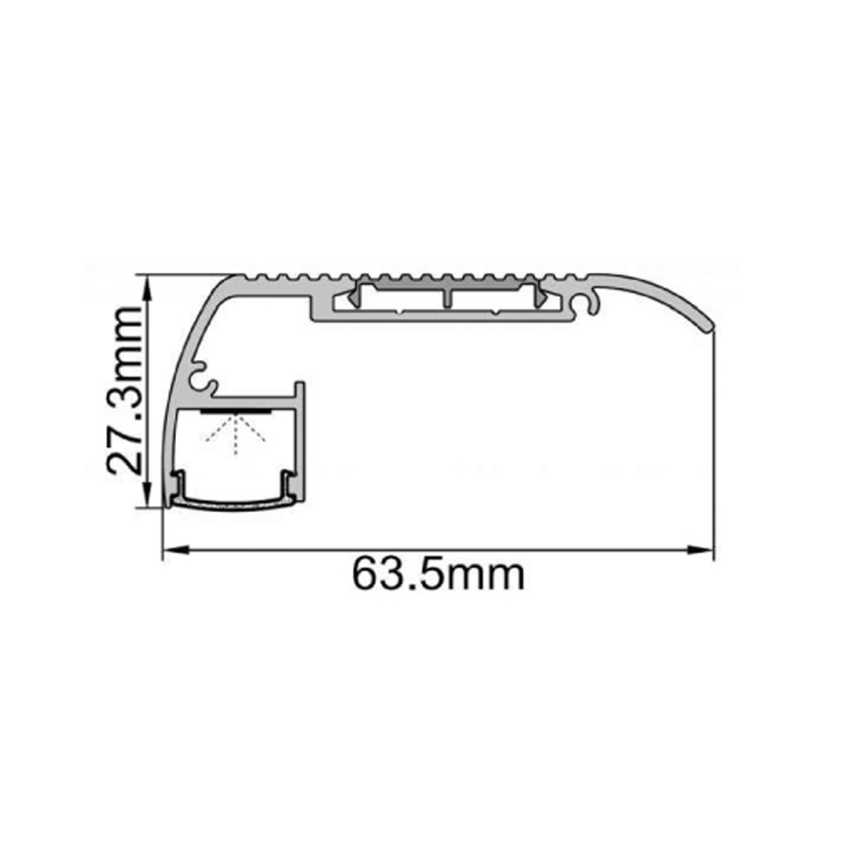 Staircase Profile Lighting  RLL-733-SS6327 - Image 3