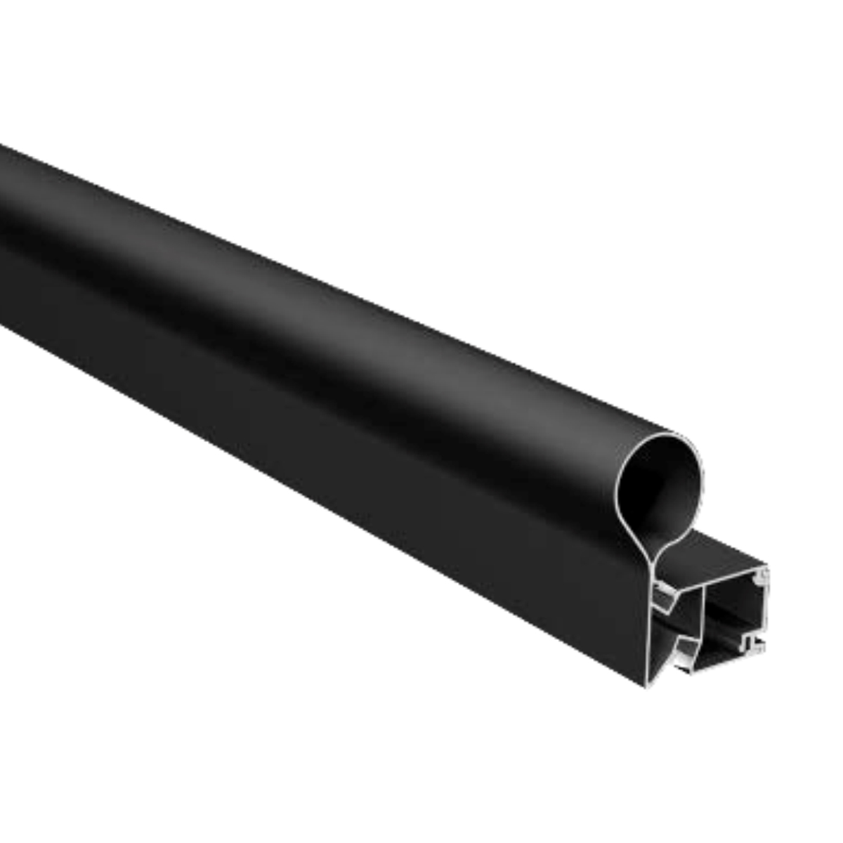 RLL-345-M7598 LED profile light integrated into a modern handrail.