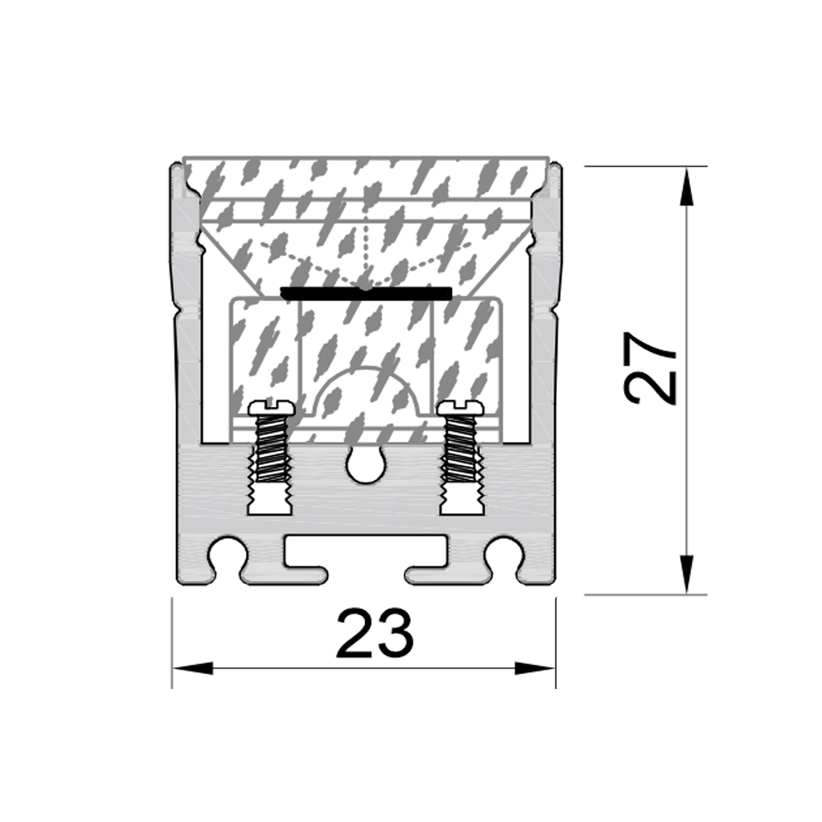 Suspended Profile Lighting   RLL 184-BM2427 - Image 3